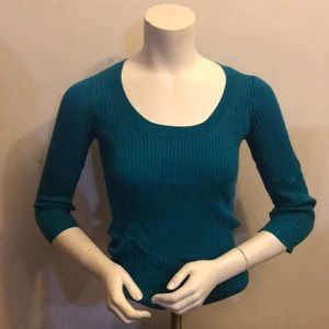 Turquoise sweater